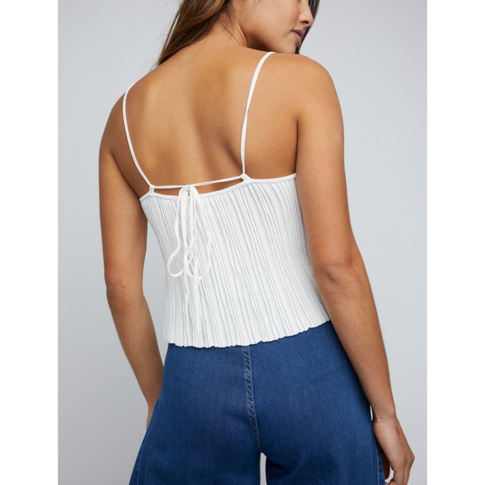 NWT Free People Get To Know You Cami / Alabaster - Picture 3 of 6